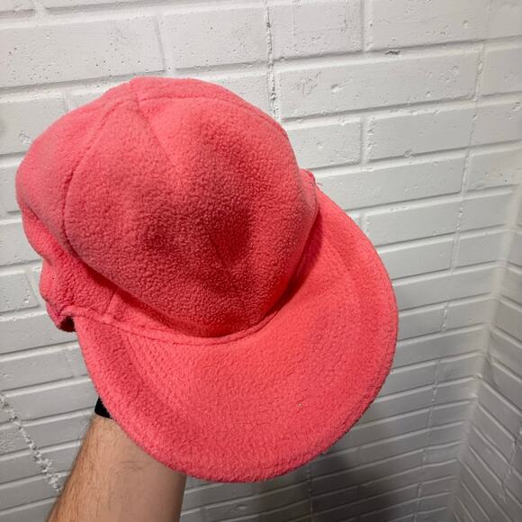 Carhartt Fleece Earflap Trapper Hat Chin Strap Pink Infant Toddler Girls Winter - Picture 8 of 11